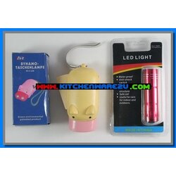 P01495 ไฟฉายบีบคละลาย, ไฟฉายเลเซอร์สั้นสี.ราคาต่อโหล (200 บ/โหล ขายส่งทุกอย่าง 20 บาท)