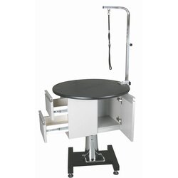 โต๊ะไฮอดรอลิกพร้อมลิ้นชัก