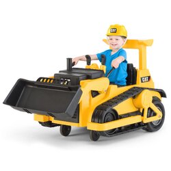 รถตักดินแบตเตอรี่สุดเท่ห์ Kid Trax CAT Bulldozer 12-Volt Battery-Powered Ride-On
