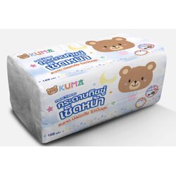 P09383 ทิชชู่ป๊อปอับยาว 168 แผ่น คุมะ ขายดีมาก สุดประหยัด ขายยกลัง ราคาส่งต่อ 1 ลัง: 50 แพค