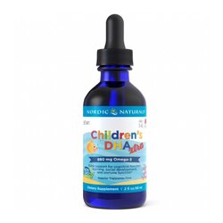 วิตามินเสริมดีเอชเอสูตรเข้มข้นสำหรับเด็ก Nordic Naturals Children's DHA Xtra