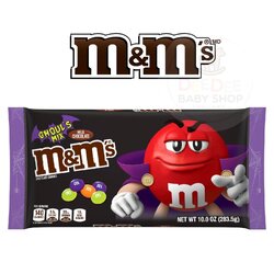 ขนมช็อกโกแลตฮาโลวีน M&M's Halloween Chocolate Candies - GHOUL'S MIX Milk Chocolate