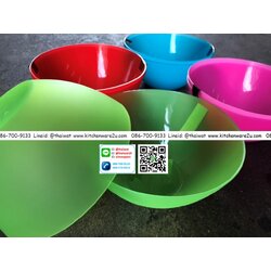 P06676 ชามสลัดกลาง แพคคู่ เกรดเอ 3002/2 (16.5*16.5*7 ซม) (ราคาส่งต่อ 10 โหล:120 แพค: โหลละ 190 บ)