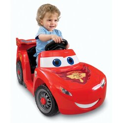 รถแบตเตอรี่สุดน่ารักสำหรับเด็กเล็ก Fisher-Price Power Wheels Disney Cars2 Lil' Lightning McQueen 6V