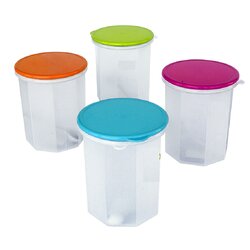 P00315 กระปุก 8 เหลี่ยมใหญ่ (14*14*17 cm) (ราคาส่งต่อ 1 โหล: 12 ใบ)