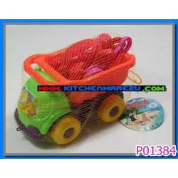 P01384 ของเล่นรถตักทราย+อุปกรณ์ ราคาต่อโหล (180 บ/โหล ส่ง 15 บาท ขายส่งทุกอย่าง 20 บาท)