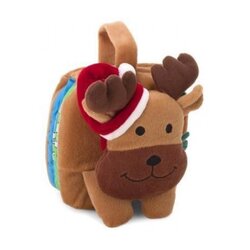 หนังสือตุ๊กตากวางเรนเดียร์กอดได้ Barron's Books on the Go! Cuddly Reindeer