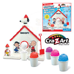 เครื่องทำน้ำแข็งใสเกล็ดหิมะสำหรับเด็ก Cra-Z-Art The Original Snoopy Sno-cone Machine