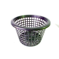 P07444 ตะกร้ากลม เพาะเห็ดได้ สีดำ (43*43*28.5 cm) ยอดนิยม No.2002 (ราคาส่งต่อ 1 โหล : 12 ใบ)