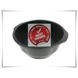 P05798 กะละมังสีดำ 37 ซม มีขอบ (37*37*14.5 cm) No.159 (ราคาส่งต่อ 1 โหล: 12 ใบ)