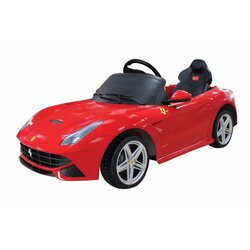 รถแบตเตอรี่พร้อมรีโมทบังคับวิทยุ Ferrari F12 Berlinetta Remote-Controlled 12V Battery-Powered Ride-On (Red)