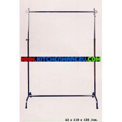 P02507 ราวตากผ้าชุปโครเมี่ยม 1.2 เมตร (ราคาส่ง ต่อ 12 ชุด:เฉลี่ย 185 บชุด)