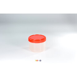 P02868 กระปุกกะปิ ฝาแดง (5.5*5.5*4 cm) No.1400 ราคาส่งต่อ 12 กุรุส : 1728 ใบ: 1.6 ต่อใบ