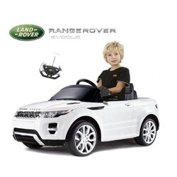 รถแบตเตอรี่พร้อมรีโมทบังคับวิทยุภายใต้ลิขสิทธิ์แท้ของรถยนต์ Land Rover - Range Rover Evoque 12V Battery-Powered Ride-On SUV