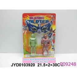 P09248 ยอดมนุษย์+หน้ากาก ของเล่น (ราคาขายส่ง 1 โหล/ 12 ชุด) 180 บ/โหล ส่ง 15 บาท ขายส่งทุกอย่าง 20 บาท