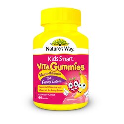 วิตามินรวมเสริมแร่ธาตุสำหรับเด็กน้อยไม่ยอมทานอาหาร Nature's Way Kids Smart Vita Gummies (Multi-Vitamin for Fussy Eaters)