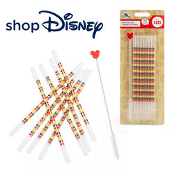 หลอดดื่มน้ำรักษ์โลก Disney Eats Mickey Mouse Reusable Straw Set