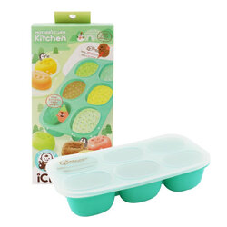 กล่องซิลิโคนสำหรับแช่แข็งอาหารพร้อมฝาปิด Mother's Corn Kitchen Ice Ecotainer (Green)