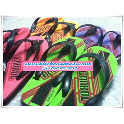 P05876 รองเท้าแตะหนีบ คละไซด์ (ราคาส่งต่อ 10 โหล: 120 คู่: 180 บาทต่อโหล)