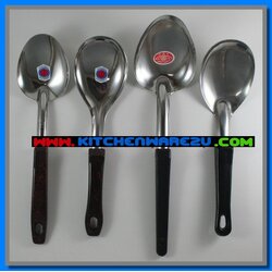 P01651 ทัพพีใบโพธิ์101, 106, จีนดำใหญ่. แขกดำ ราคาต่อโหล (180 บต่อโหล ส่ง 15 บาท ขายส่งทุกอย่าง 20 บาท)