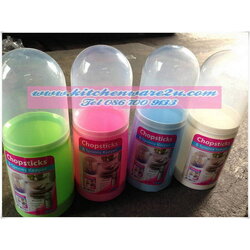 P06950 ใส่ช้อน ตะเกียบ ผู้ดี สีหวาน ขายดีมากก (ราคาส่งต่อ 12 โหล: 144 ใบ:เฉลี่ย 200 บาท/โหล)