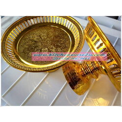 P06369 พานรัตนโกสินทร์ 18 ซม. (ราคาส่งต่อ 12 โหล: 144 อัน: 250 บต่อโหล)