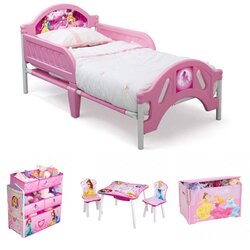 ชุดเฟอร์นิเจอร์ห้องนอนสำหรับลูกน้อย Delta Children Room-in-a-Box (Disney Princess)
