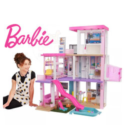 บ้านตุ๊กตาบาร์บี้สุดน่ารัก MATTEL Barbie Dreamhouse Doll House Playset