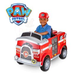 รถดับเพลิงแบตเตอรี่ Kid Trax Paw Patrol Marshall Fire Truck
