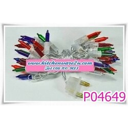 P04649 ไฟกระพริบ 40 ดวง ราคาส่งต่อโหล: 12 ชุด (192 บ/โหล ส่ง 16 บาท ขายส่งทุกอย่าง 20 บาท)