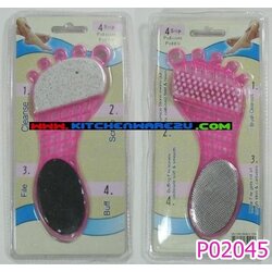 P02045 หินขัดเท้า4ใน1รูปเท้า 096ma ราคาส่งต่อ 12 แผง (180 บ/โหล ส่ง 15 บาท ขายส่งทุกอย่าง 20 บาท)