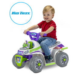 รถแบตเตอรี่สำหรับเด็กเล็ก Kid Trax Buzz Lightyear Toddler Quad