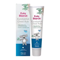 บาล์มธรรมชาติมหัศจรรย์ Euky Bearub Eucalyptus Chest Rub