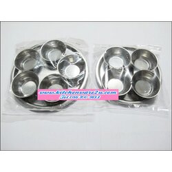 P08407 ชุดข้าวพระสแตนเลส 4 ใบ TP-149 ราคาส่งต่อ 30 โหล: 360 อัน:เฉลี่ย 8.5 บ/แพค (ขายส่งยกมัด ยกลัง)