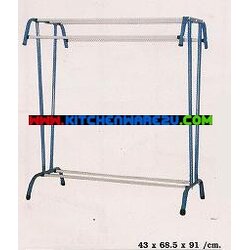 P02506 ราวตากผ้า ตัวที เหล็ก 7 เส้น ราคาส่งต่อ 12 ชุด (เฉลี่ย 185 บาทชุด)