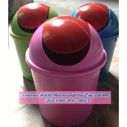 P07731 ถังขยะฝาสวิง สีหวาน CK ราคาส่งต่อ 8 โหล: 96 ใบ:เฉลี่ย 220 บ/ โหล