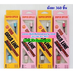 P10208 สายชาร์จ ไอโฟน ราคาขายส่ง 1 โหล/ 12 ชุด (180 บ/โหล เฉลี่ย 15 บาท/ชุด ขายส่งทุกอย่าง 20 บาท)