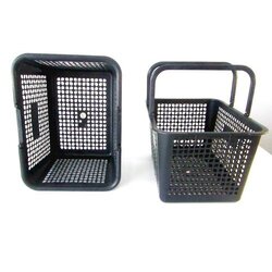 P04468 ตะกร้ามาเก๊ต ดำใหญ่ (30*39*23.5 cm) ราคาส่งต่อโหล: 12 ใบ