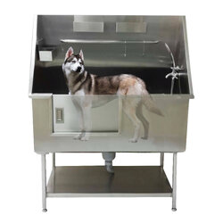 อ่างสแตนเลสมีผนังหลัง Standard