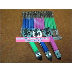 P08405 เปิดกระป๋อง 2 หัวด้ามสี TP-143 ราคาส่งต่อ 50 โหล: 600 อัน:เฉลี่ย 8 บ/แพค (ขายส่งยกมัด ยกลัง)