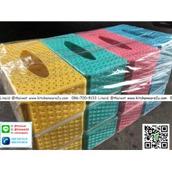 P10408 กล่องใส่ทิชชู่ป๊อปอัพยาว ขายดีมาก (ราคาส่งต่อ 1 โหล:12 ใบ)