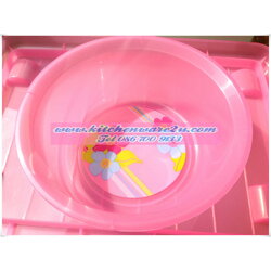 P05402 กะละมังกลม 30 ซม.ลายฮาน่า เกรดเอ ดีไซน์ใหม่ (ราคาส่งต่อ 12 ใบ คลิ๊กที่สินค้าเพื่อดูรายละเอียด)