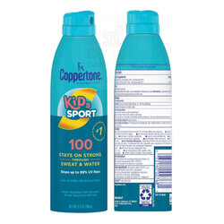 สเปรย์กันแดดสำหรับเด็ก Coppertone Kids Sport SPF100 Sunscreen Spray