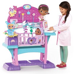 ชุดเปลโยกและอุปกรณ์เนอร์สเซอรี่ดูแลเบบี๋จำลอง Just Play Disney Junior Doc McStuffins Baby All-In-One Nursery