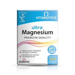 แมกนีเซียมชนิดเม็ด Vitabiotics Ultra Magnesium Premium Quality