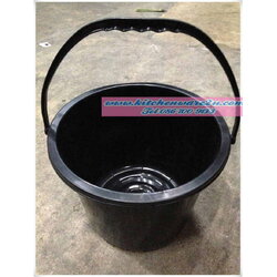 P06508 ถังหูหิ้ว 1.5 แกลอน สีดำ (ราคาส่งต่อ 12 โหล: 144 ใบ เฉลี่ย 110บ/โหล)