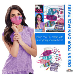 ชุดประดิษฐ์ตกแต่งหน้ากากผ้า Cra-Z-Art My Look Design Your Own Face Masks