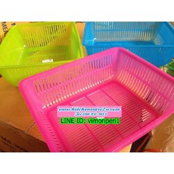 P06926 ตะแกรงเหลี่ยม สีหวาน ดีไซน์ใหม่ JN (ราคาส่งต่อ 12 โหล: 144 ใบ:เฉลี่ย 175 บาท/โหล)