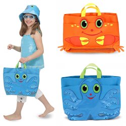 กระเป๋าบรรจุของเล่นริมชายหาด Melissa & Doug Beach Tote Bag