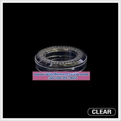 P07247 กล่องกลมใส พลาสติกแข็ง ลายไทย ใสปิ๊ง จุ 950 ml (20.5*20.5*5.4 cm) No.239 ราคาส่งต่อ 1 โหล: 12 ใบ:เฉลี่ย 75 บ/ใบ